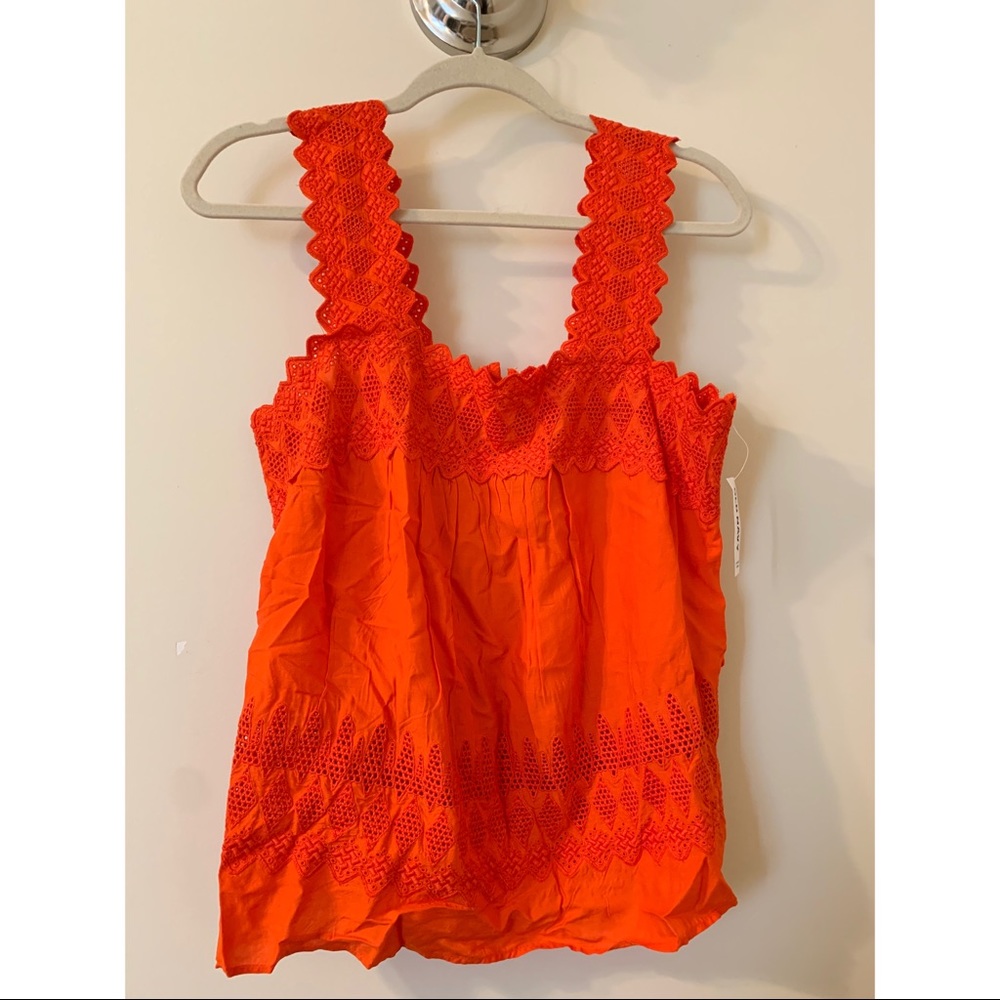 Lacy Trimmed Top